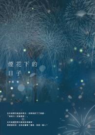 烟花下的背影